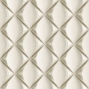 As Creation|Wallpaper modern 3D effect metallic beige|Retro