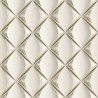As Creation|Wallpaper modern 3D effect metallic beige|Retro