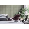 As Creation|Modern 3D effect Wallpaper in metallic green and gold|Retro