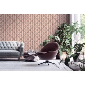 Casamance|Wallpaper floral Art Nouveau green|Retro 2