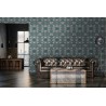 As Creation|Wallpaper with a metallic turquoise cement effect|Wallpaper