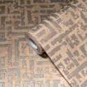 As Creation|Modern ethnic metallic brown Wallpaper|Wallpaper