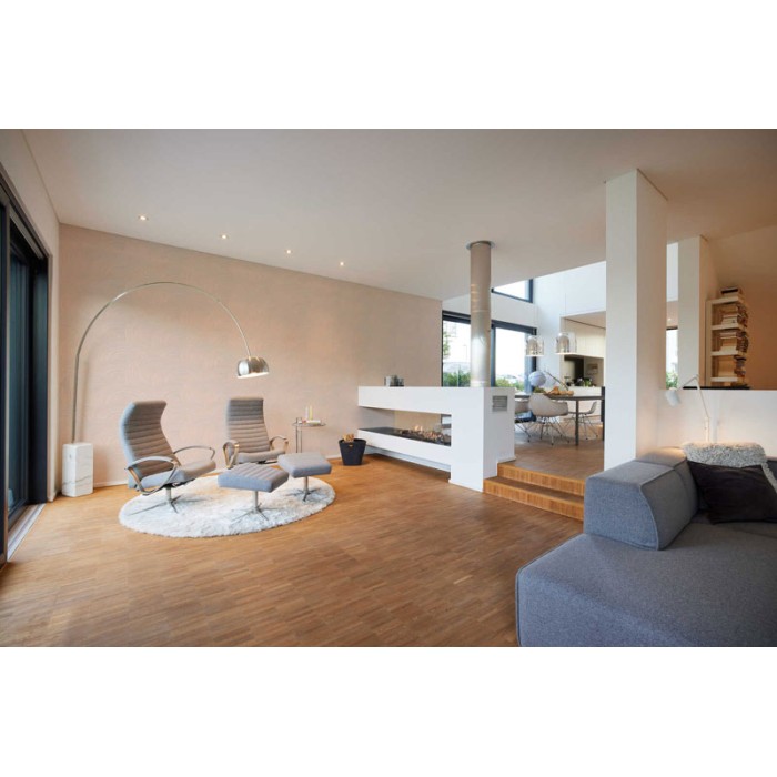 As Creation|Papel Pintado moderno con círculos rosas superpuestos|Papel Pintado