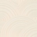 As Creation|Wallpaper with embossed beige and cream white circles|Wallpaper