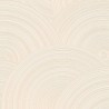 As Creation|Wallpaper with embossed beige and cream white circles|Wallpaper