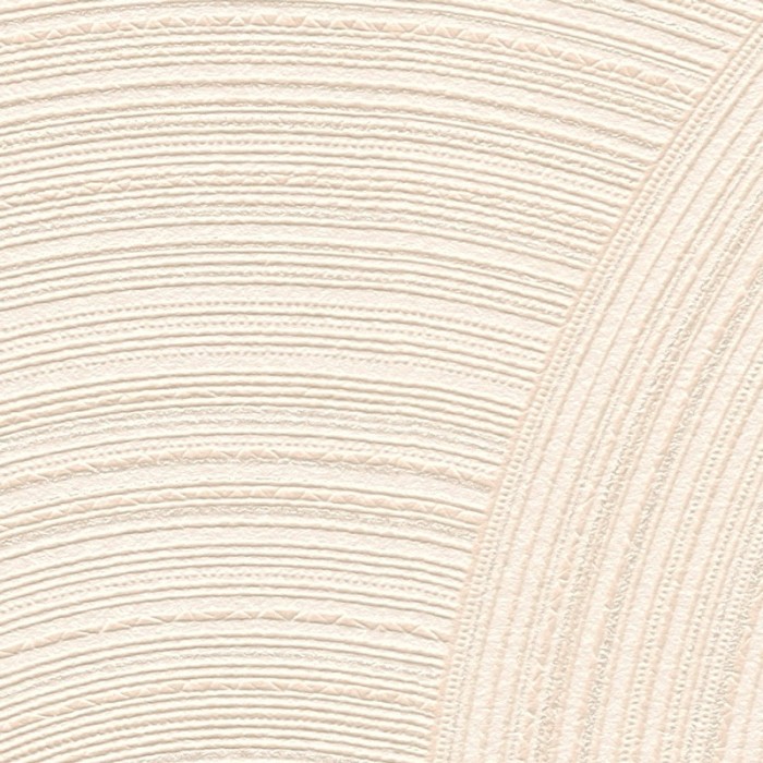 As Creation|Papier Peint avec des cercles en relief beige et blanc crème|Papier Peint