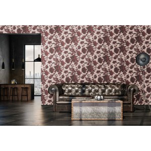 Papeldecor|Wallpaper mustard colour textile effect|Wallpaper 2