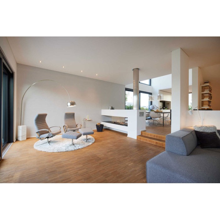 Papel Pintado minimalista blanco y plata metalizado - As Creation My Home My Spa 387022