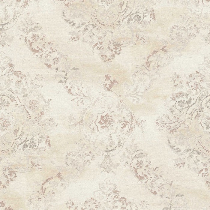 As Creation|Papel Pintado damasco beige y dorado metalizado|Papel Pintado