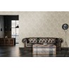 As Creation|Wallpaper damask in metallic beige and gold|Wallpaper