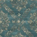 As Creation|Wallpaper damask in metallic green and gold|Wallpaper