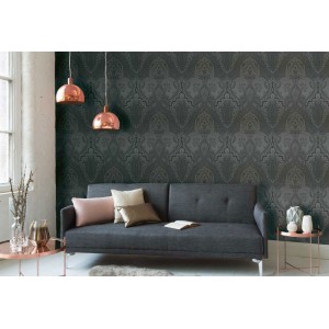 Papeldecor|Moderne Tapete Dschungel große Blätter Grautöne|Tapeten 2
