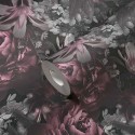 As Creation|Papel Pintado floral con rosas y tulipanes|Flores Vintage