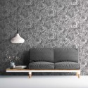 As Creation|Papier Peint floral blanc effet 3D|Effet 3D