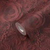 As Creation|Papel Pintado floral rosas rojas de papel 3D|Efecto 3d