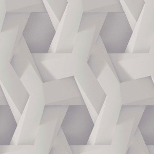 Rasch|Wallpaper modern blue cones 3D effect|3D Effect