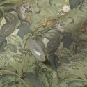 As Creation|Wallpaper jungle wallpaper with animals|Tropical