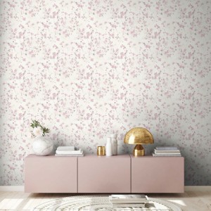 Pip Studio|Romantic wallpaper with large blue flowers|Romantic 2