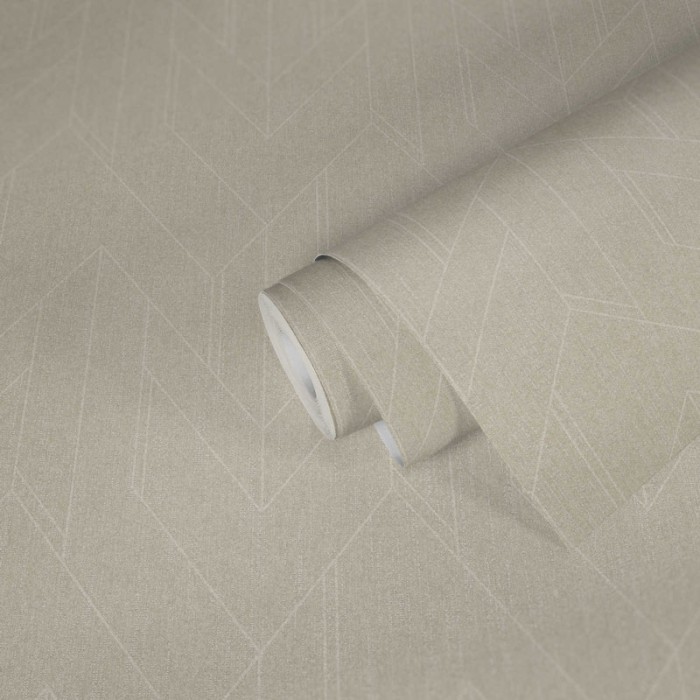 Architects Paper|Modern beige and white wallpaper with shimmer|Wallpaper