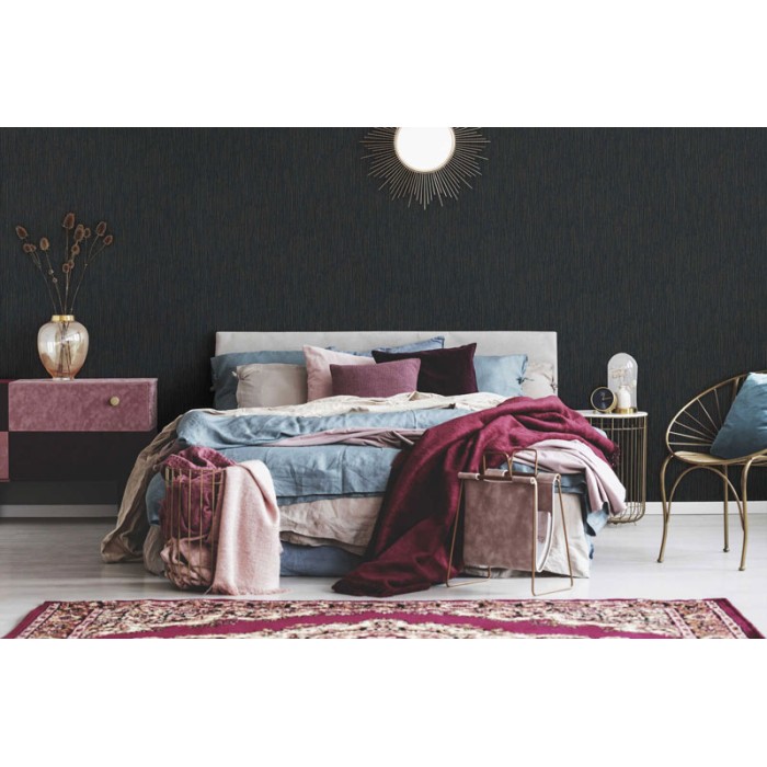 Architects Paper|Gestreifte Tapete gold und silber metallisiert|Tapeten