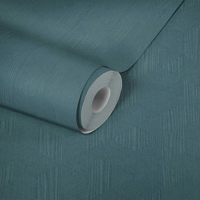 Architects Paper|Papel pintado moderno patrón entrelazado verde|Papel Pintado