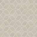 Architects Paper|Papier peint cercles entrelacés beige et blanc brillant|Papier Peint
