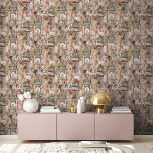 Papeldecor|Papier Peint motifs hindous exotiques|Papier Peint 2