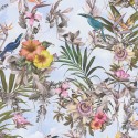 Papel Pintado aves tropicales azules -  222-3316