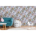 Papeldecor|Tapete blaue tropische Vögel|Tapeten