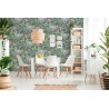 Papeldecor|Wallpaper flora fauna green jungle|Wallpaper