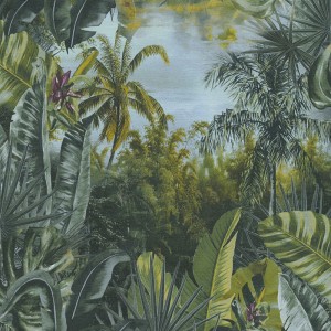 Architects Paper|Papier peint palmiers blanc crème|Tropical