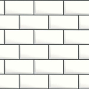Marburg|Papier Peint imitation carreaux beige et gris|Imitation Carreaux