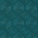 Papeldecor|Wallpaper metallic blue geometry|Wallpaper