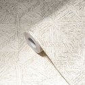 Papeldecor|Papier Peint bois blanc os|Imitation Bois