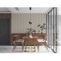 Papeldecor|Bright beige modern 3D Wallpaper|Wallpaper