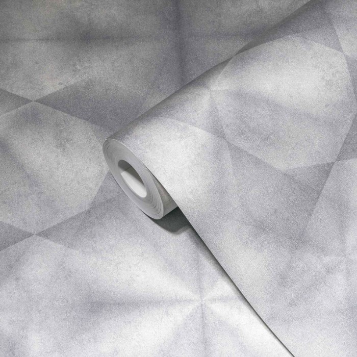 Papeldecor|Wallpaper metallic graphite cement|Wallpaper