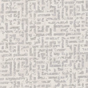 Casadeco|Papier peint floral moderne à grandes feuilles blanches et bordeaux|Moderne
