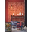 Papeldecor|Wallpaper red and gold labyrinth|Wallpaper