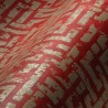 Papel Pintado laberinto rojo dorado -  222-3340
