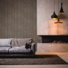 Papeldecor|Wallpaper ethnic black and gold stripes|Wallpaper