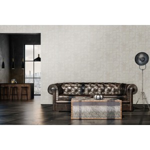 Papeldecor|Papier peint péventails originaux de style Art Déco avec un fond marron et des détails métallisés|Papier Peint 2