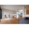 Papeldecor|White silver minimalist textile Wallpaper|Wallpaper