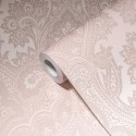Papeldecor|Wallpaper bright boho pink damask|Wallpaper