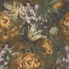 Papeldecor|Papier Peint roses jaunes et tulipes|Papier Peint