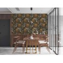 Papeldecor|Papel Pintado rosas amarillas y tulipanes|Papel Pintado