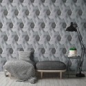 Papeldecor|Wallpaper concrete 3D effect|Wallpaper