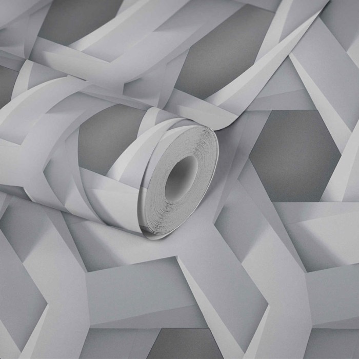 Papeldecor|Tapete Betoneffekt 3D|Tapeten