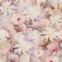 Papeldecor|Wallpaper Japanese pink and white flowers|Wallpaper