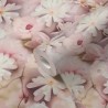 Papeldecor|Papel Pintado flores japonesas rosa y blanco|Papel Pintado