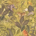Papeldecor|Wallpaper jungle wild animals|Wallpaper